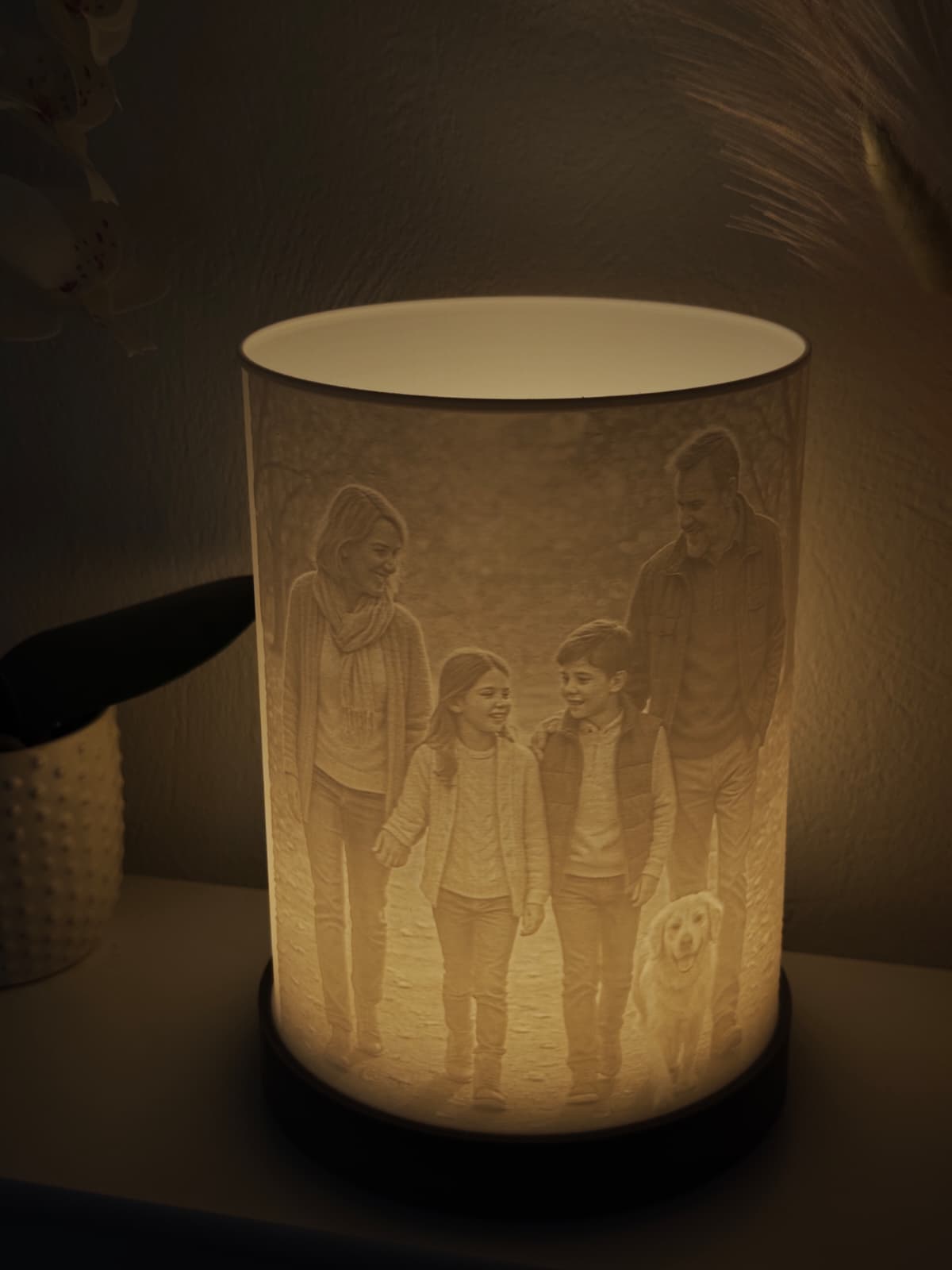 Personalisiertes Zylinder Licht