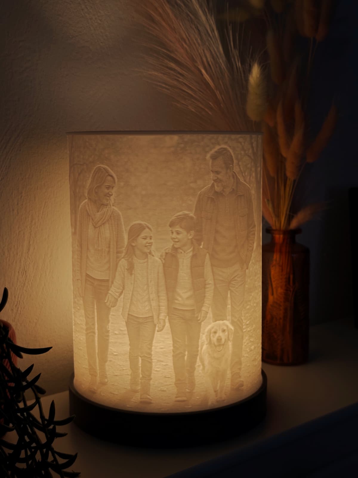 Personalisiertes Zylinder Licht